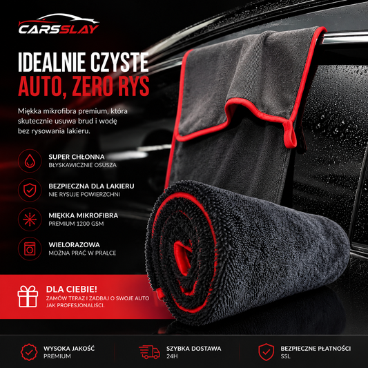 CarsSlay DryPro – Ręcznik do Suszenia Auta