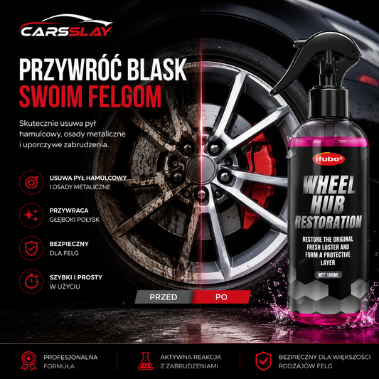 CarsSlay WheelRestore Pro – Deironizer do Felg 500 ml